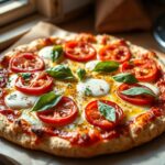 Pizza na spodzie z kalafiora