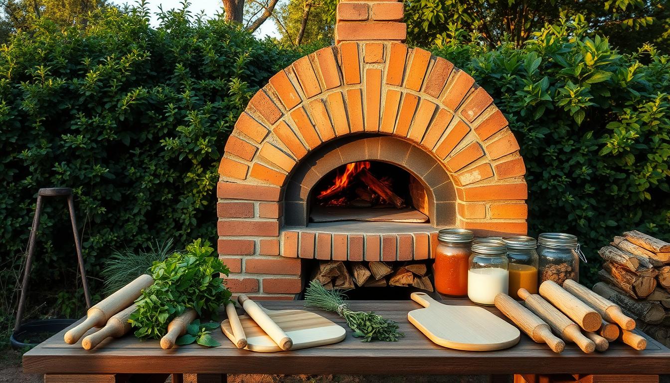 Jak zbudować piec do pizzy w ogrodzie