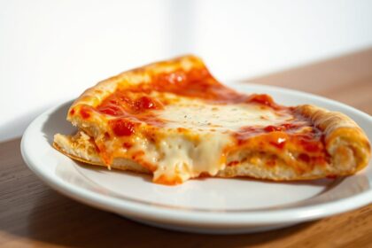 ile waży kawałek pizzy