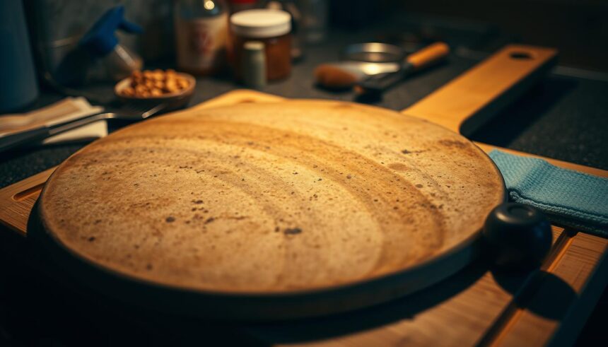 jak czyścić kamień do pizzy