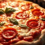 pizza mrożona ile piec